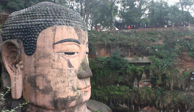 El Gran Buda de Leshan, en China