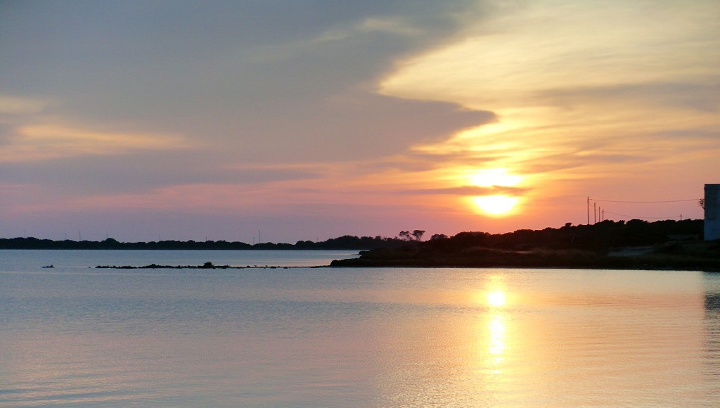 puesta de sol en formentera