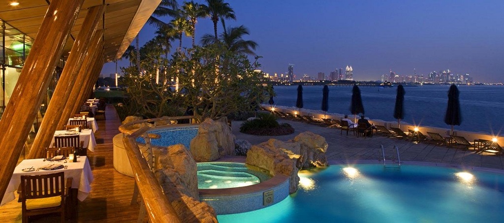 Burj Al Arab Hotel vistas piscina