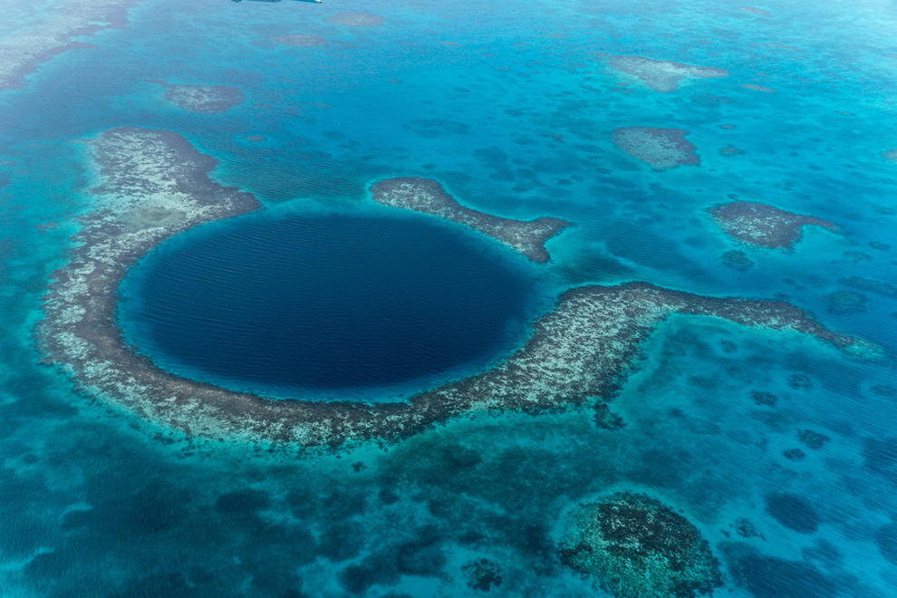 el gran hoyo azul de belize