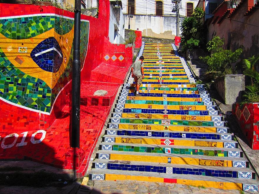 Escaleras Rio de Janeiro Brasil