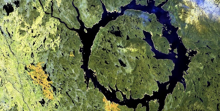 Lago Manicouagan