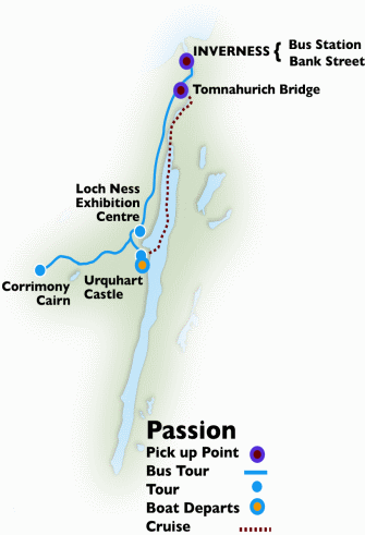 Passion-route-map