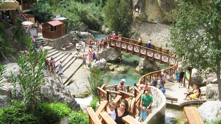 Las Fuentes del Algar en Valencia