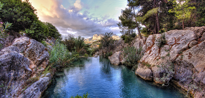 Las Fuentes del Algar en Valencia