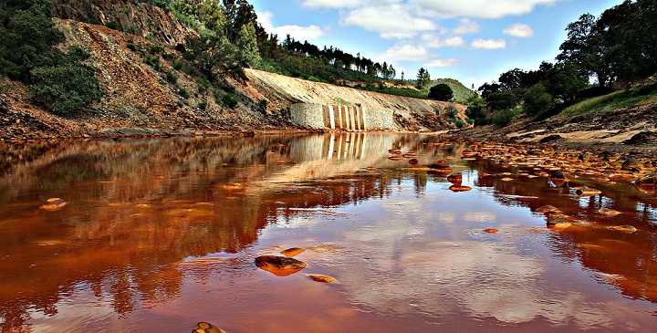 Resultado de imagen de mina de riotinto en huelva