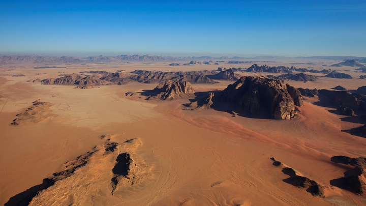 Jordania desierto