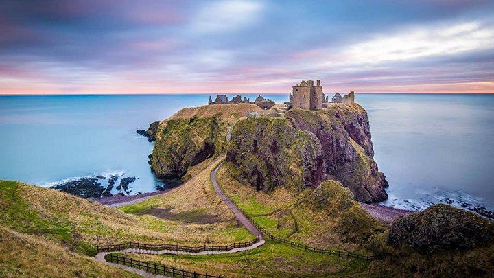 Castillo-de-Dunnottar