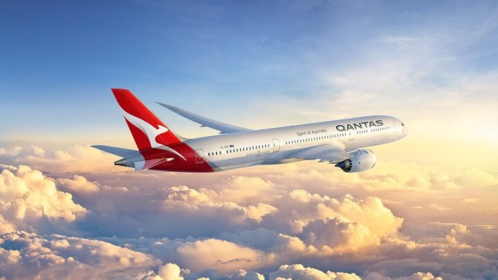 Qantas-avion