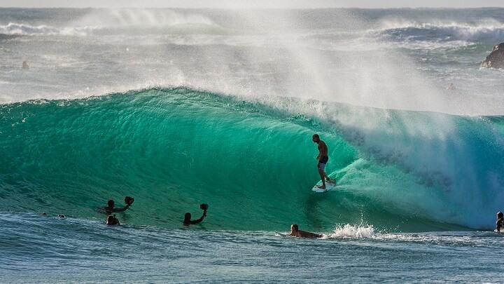 surfeando