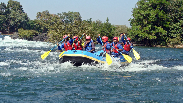 rafting